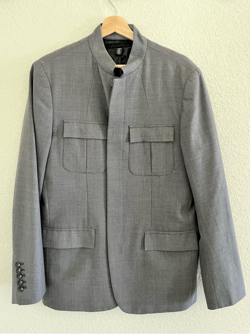 Kenneth Cole Gray Suit Jacket